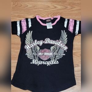 Kids Harley Davidson Shirt Sz 3T